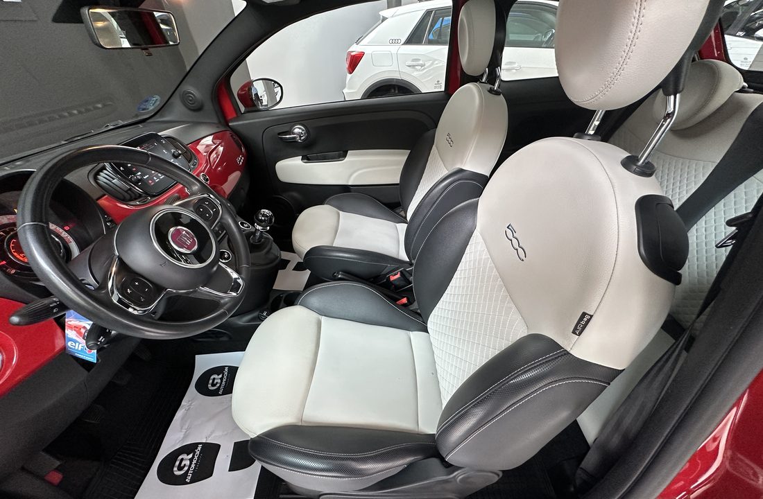 FIAT 500 rojo, matrícula 8484 MDG, imagen 8