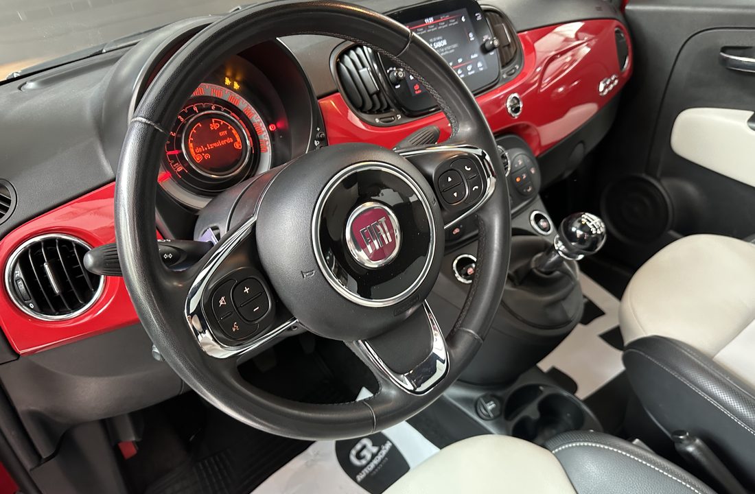 FIAT 500 rojo, matrícula 8484 MDG, imagen 9